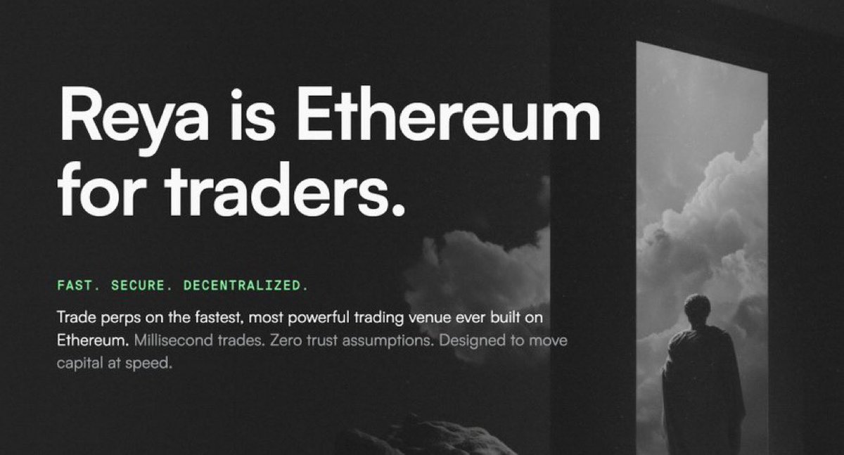 KiishiVerse's tweet photo. Reya keeps standing out because it feels like a trading layer designed for where Ethereum is heading.. not just where it is today

Fast execution, fair pricing and a network model that removes a lot of the usual friction we’re used to in onchain trading

It is clean, predictable, and built with long-term scaling in mind 

Sometimes the most powerful designs are the ones that don’t try to be loud.. just reliable @reya_xyz #REYA