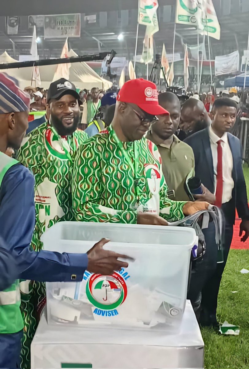 Seyi Makinde the new leader of the PDP 🫡