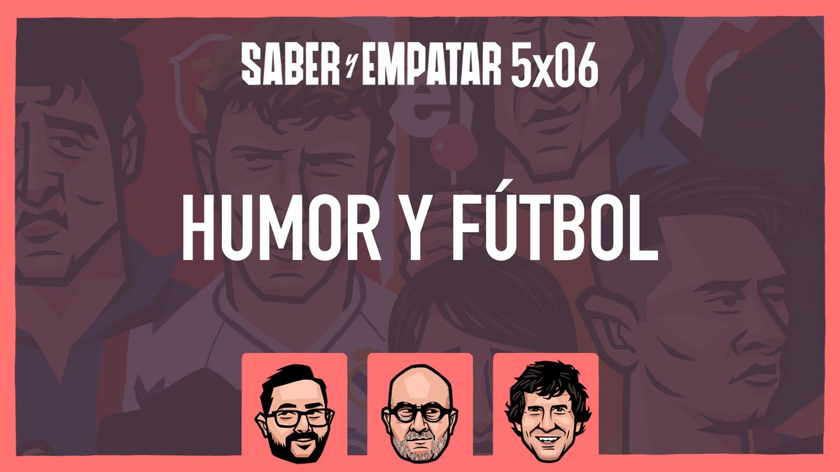 🚨🚨🚨 ESTRENO CARCAJEANTE
5x06 | Humor y fútbol

🎓 <a href="/lalibreta/">Miguel</a> <a href="/estoesunajena/">Antonio Pacheco</a> <a href="/futbolycine/">Carlos Marañón</a> 
🌟<a href="/joseviruete/">José Viruete, 23 años de Virucom</a>

📽️ youtu.be/iXlG8WsvywE