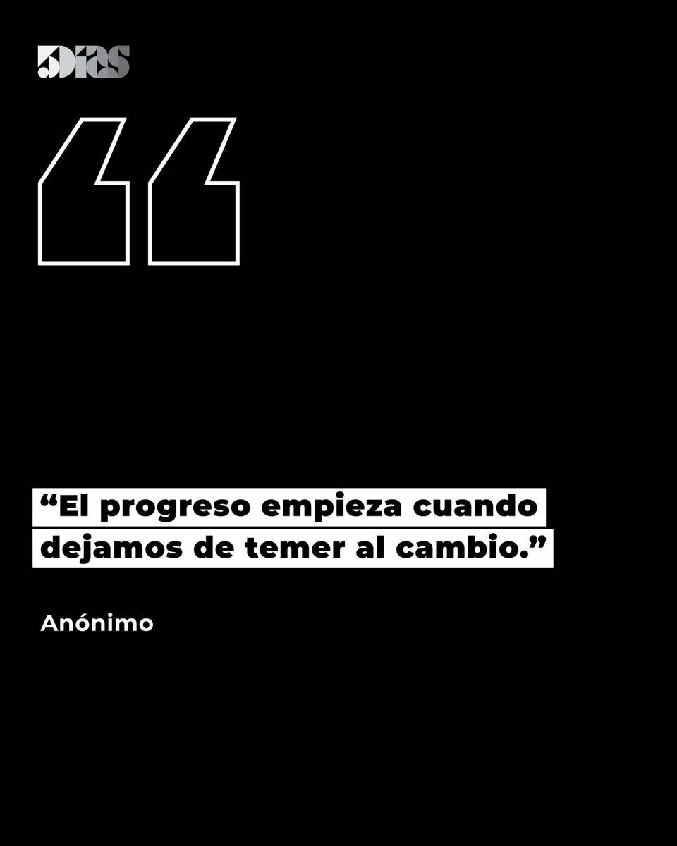 5DiasPy's tweet image. ✨ Frase del día

Todo avance nace de una decisión

🔗  5dias.com.py

#FraseDelDía #Cambio #Progreso #Motivación #Inspiración #5Días