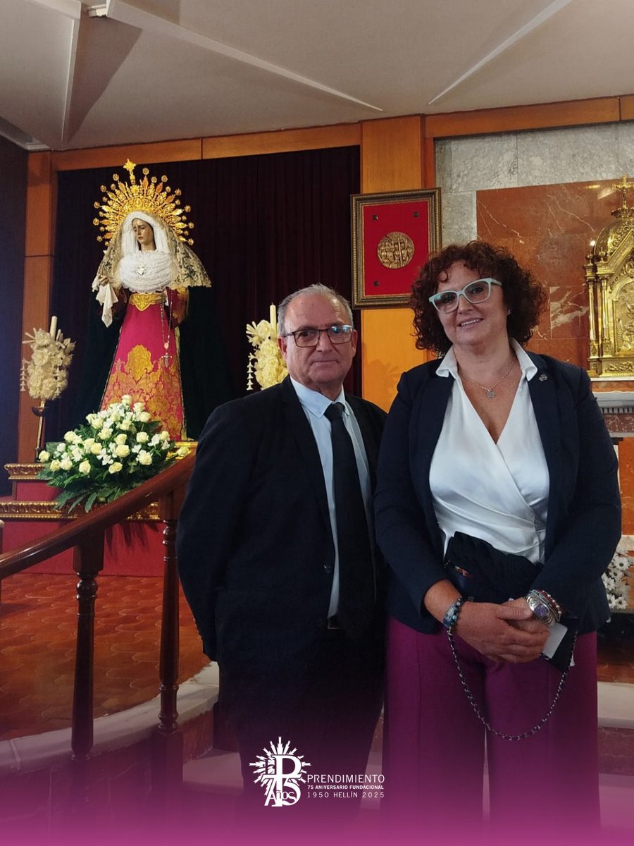 Miembros de la Junta de Gobierno asistieron a la misa por el 75º aniversario de los Padres Capuchinos en Hellín, presidida por el Obispo de Albacete.

Agradecemos su labor espiritual y social y pedimos al #SeñorDelPrendimiento que siga alentando nuevas vocaciones.