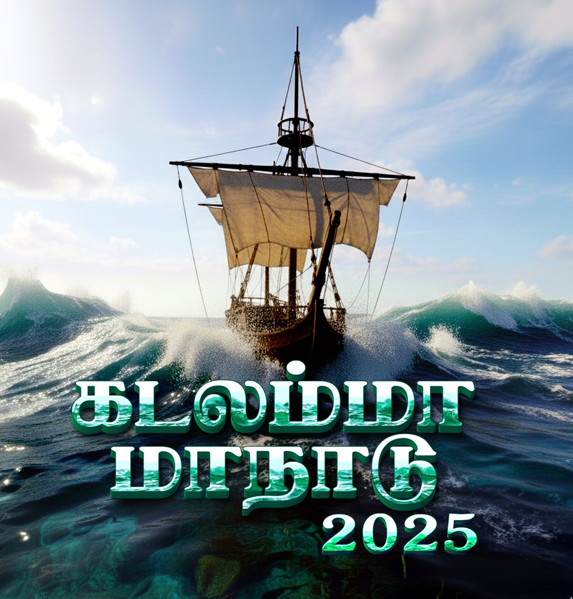 ஆதி நீயே!
ஆழித் தாயே!

கடல்சூழ் உலகு!
காப்பதே அழகு!

நாம் தமிழர் கட்சி சார்பாக வருகின்ற கார்த்திகை 5ஆம் நாள் 21-11-2025 அன்று மாலை 04 மணியளவில், திருநெல்வேலி மாவட்டம், இராதாபுரம் சட்டமன்றத் தொகுதி, கூத்தன்குழியில் கடலம்மா மாநாடு-2025 பேரெழுச்சியாக நடைபெறவிருக்கிறது.

என்