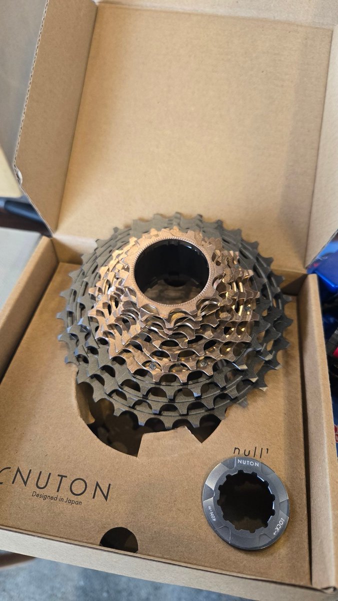 話題の軽量カセットスプロケットですが来週22日の試乗会にて体験頂け