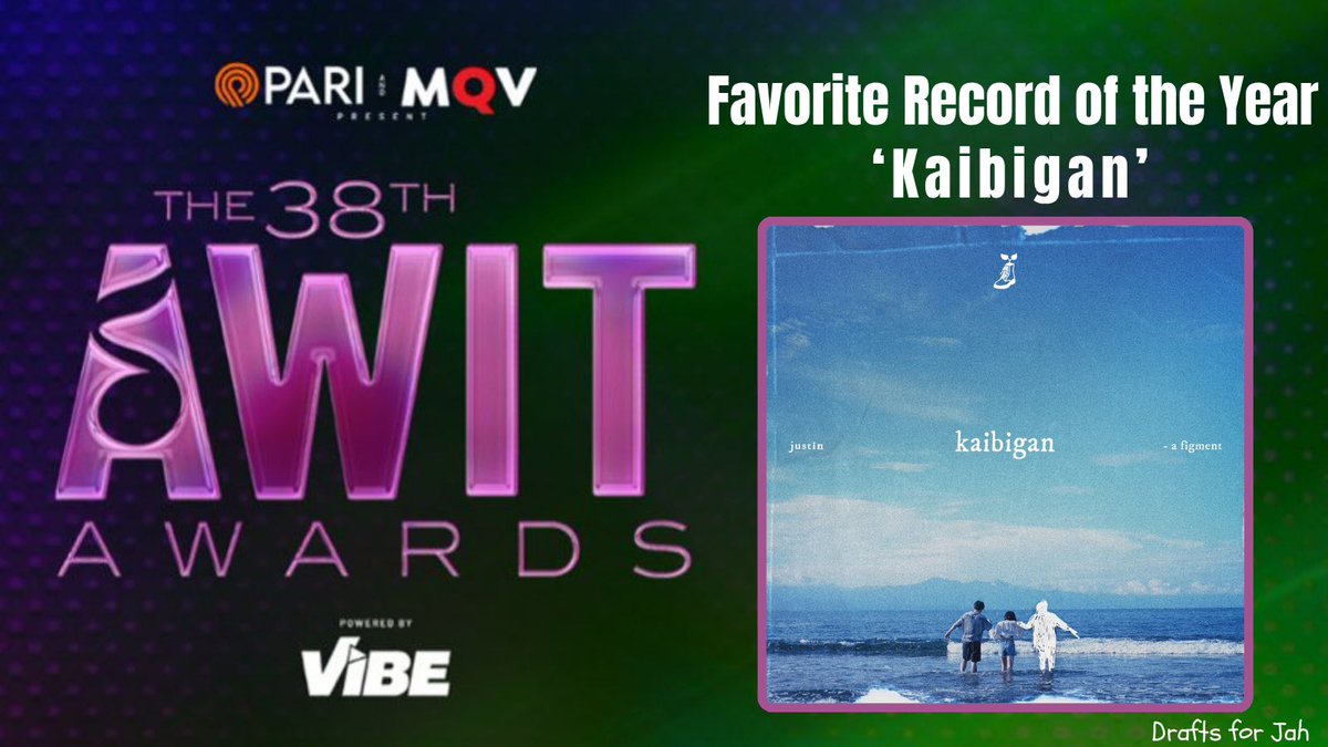 Congratulations ‘kaibigan’🫂 - Favorite Record of the Year 🙌🏻 <a href="/justintdedios/">justin</a> 🫶🏻

😭😭😭

#justin #kaibigan