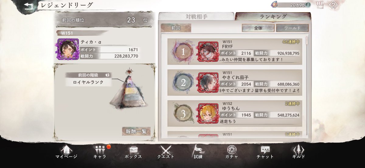 とりあえず30位以内に滑り込み。