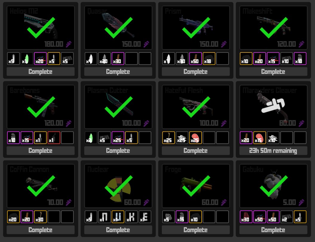 +1 for my craftable collection [Marauders Cleaver]