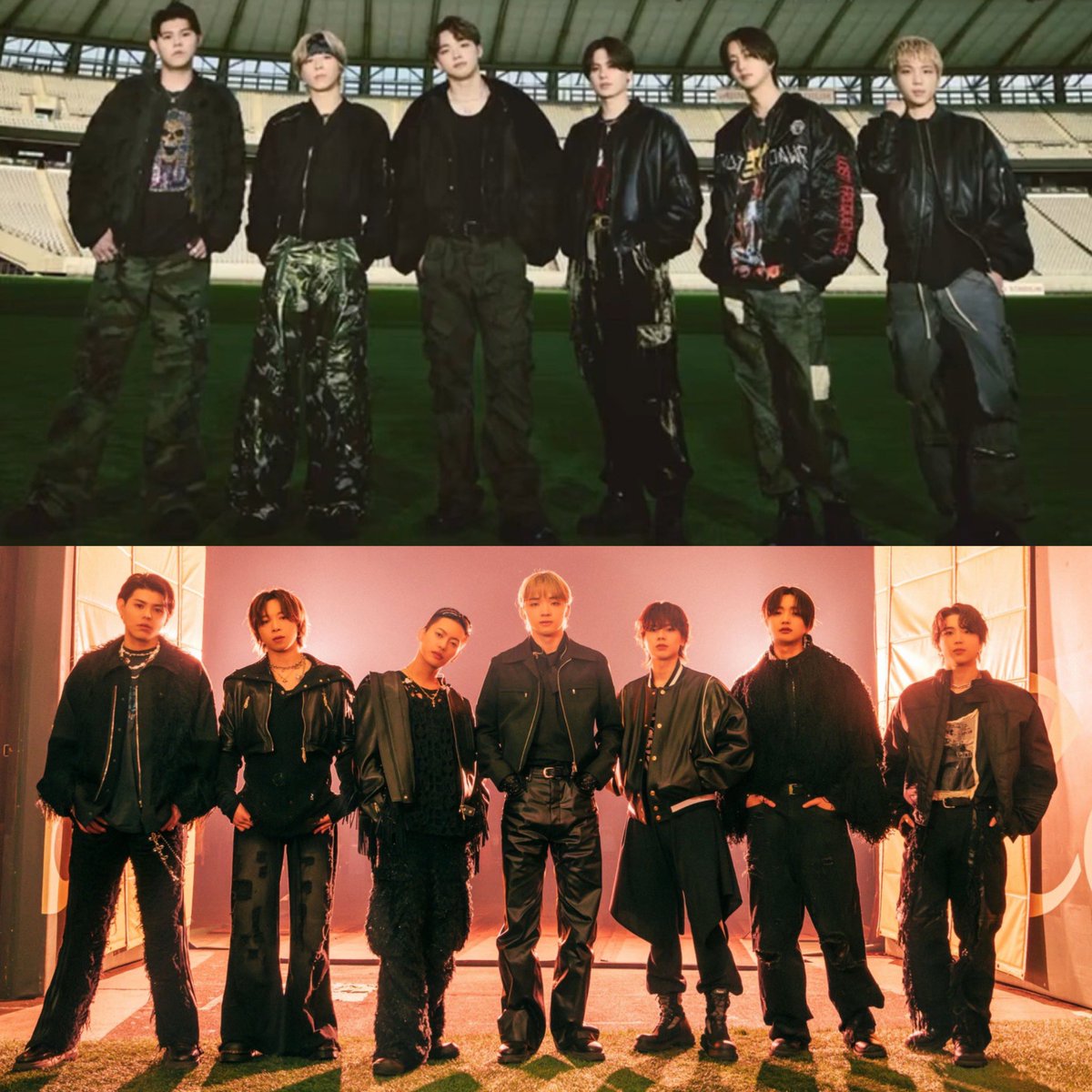 BEFIRSTys's tweet photo. 並び一緒！若干ポーズも？！

#BF_StadiumLive2026
#BEFIRST https://t.co/MtZiyb7EhC