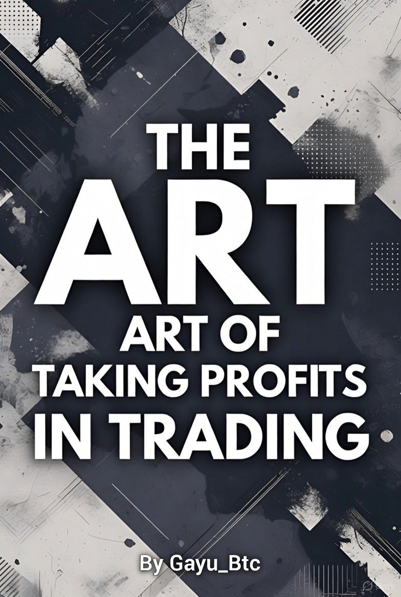 Gayu_BTC's tweet image. The Art of Taking Profits

Anyone can start trading. The hard part is knowing when to stop and take profits.

Taking profits is a skill and a mindset. Let’s keep it simple.

Most traders lose not from bad charts or tools or analysis, but from emotions.

👉Fear of missing out…