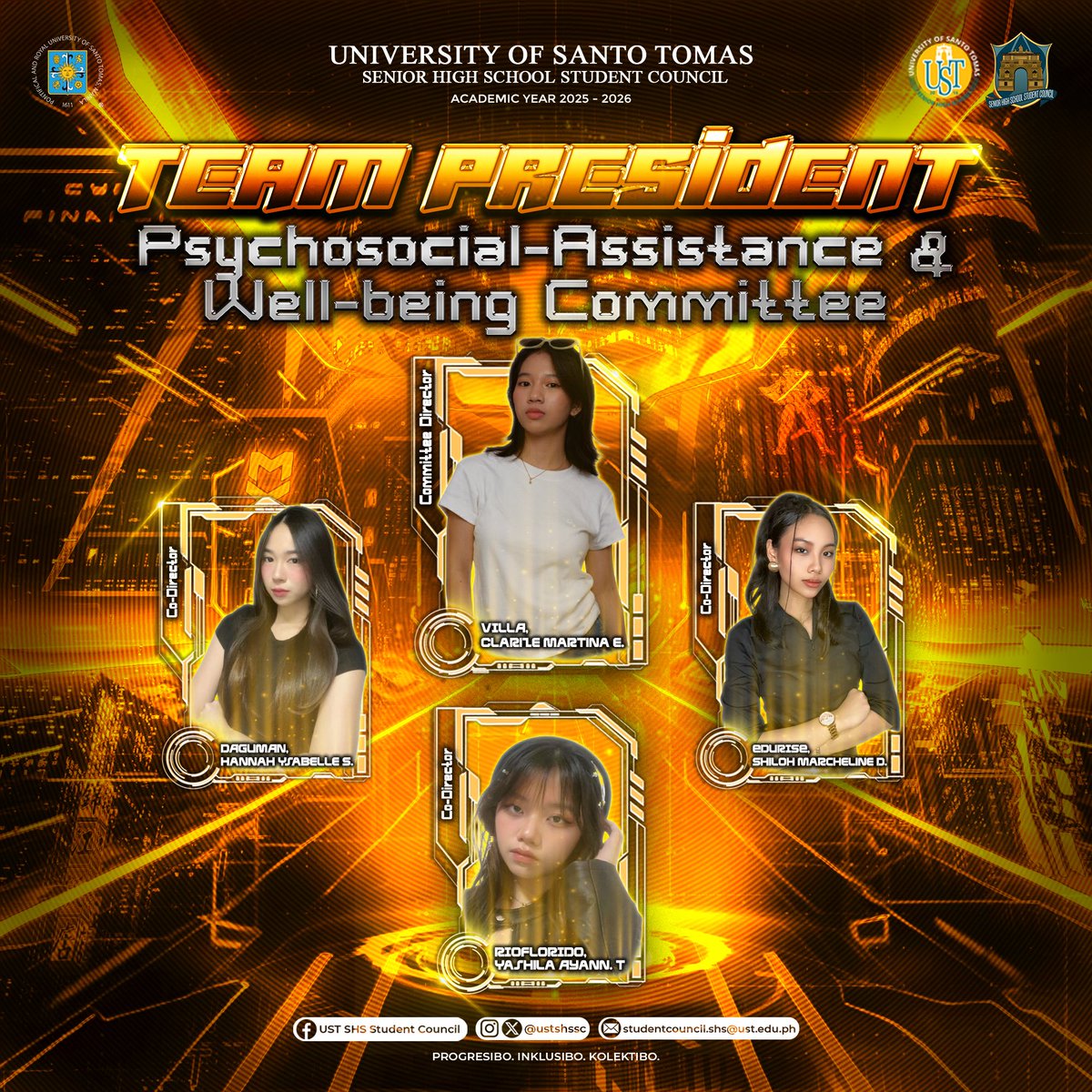UST SHS SC tweet media