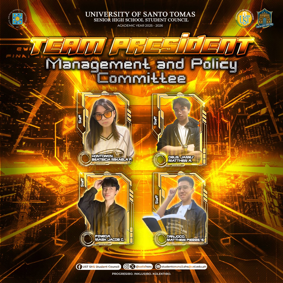 UST SHS SC tweet media