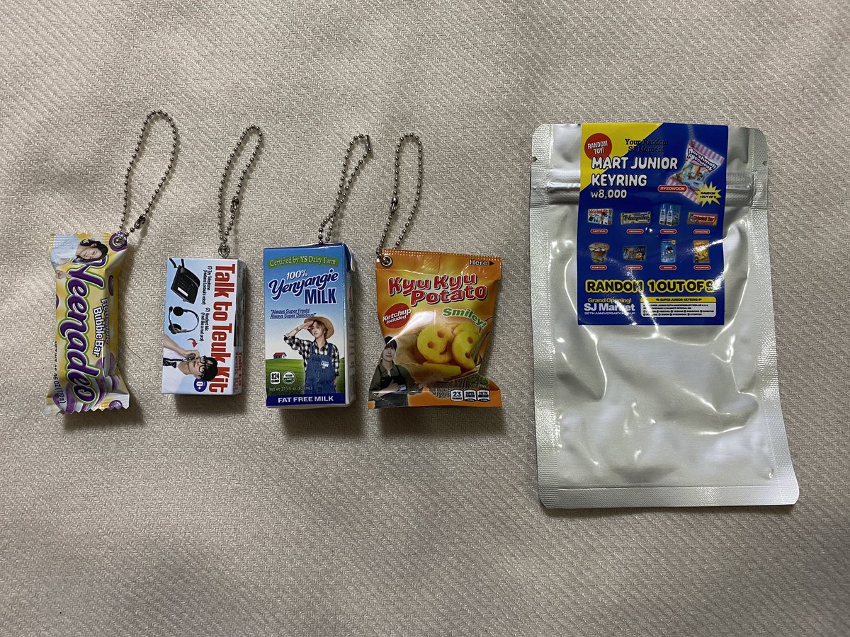 SUPER JUNIOR SJ Market キーリング ドンへ ウニョク SUPER JUNIOR SJ