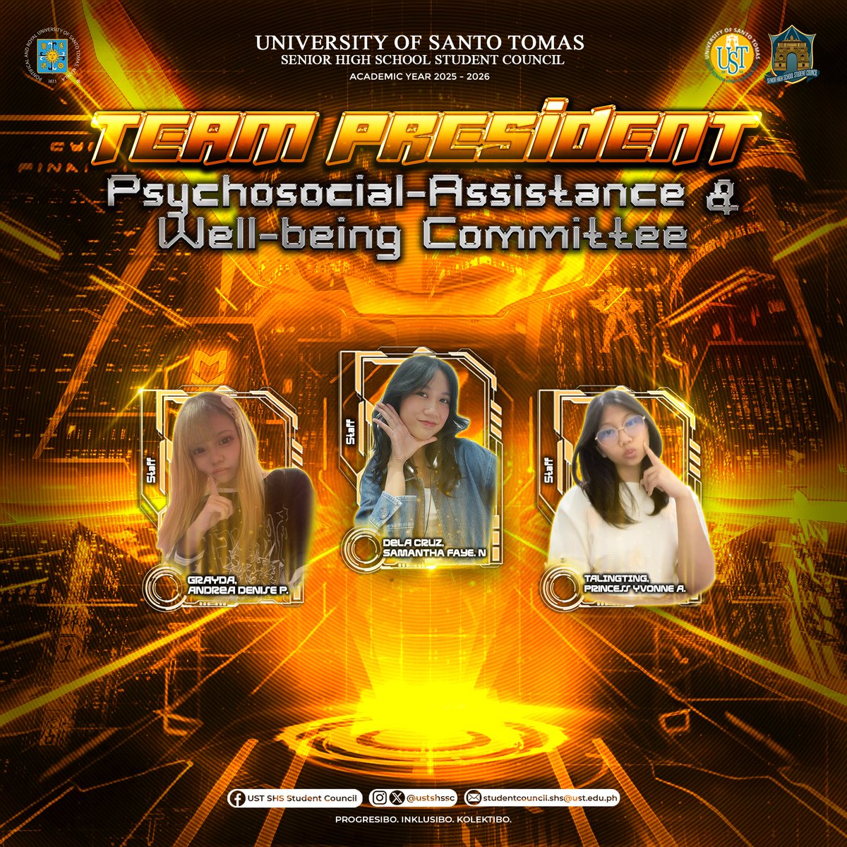 UST SHS SC tweet media