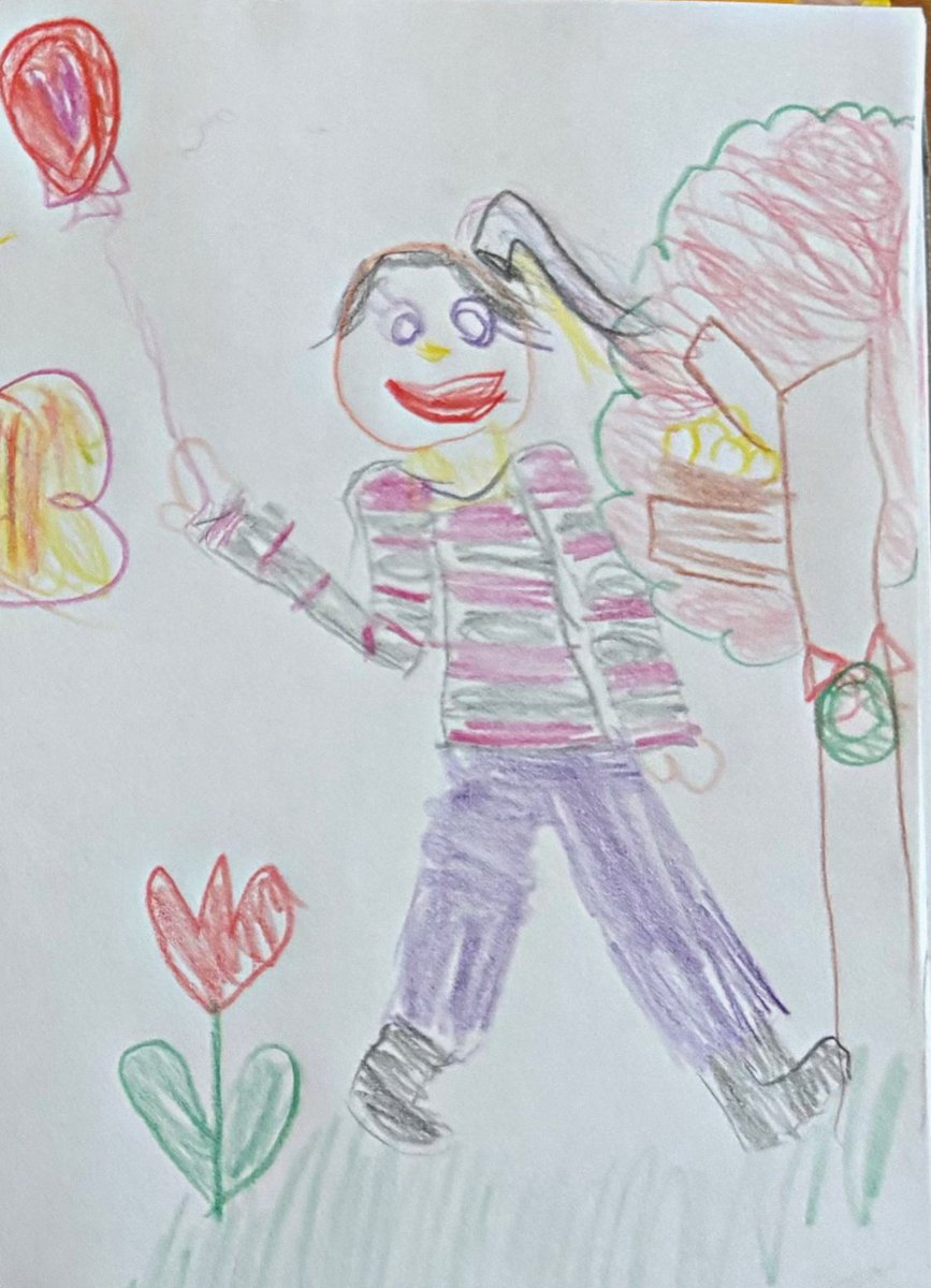 This is me… according to Mia (6YO) 🤭
#minifriends #me #portrait