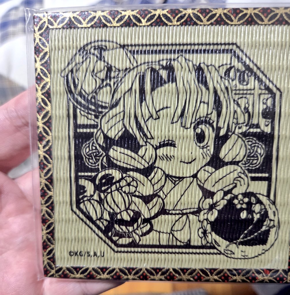 甘露寺さんの誕生日コースター到着しました🍡 #鬼滅の刃