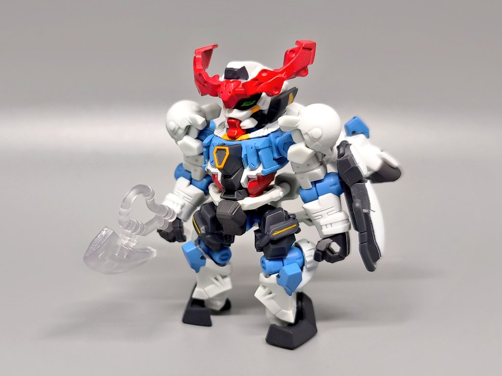 モビルスーツアンサンブルのジークアクス君 武器はMS武器セット