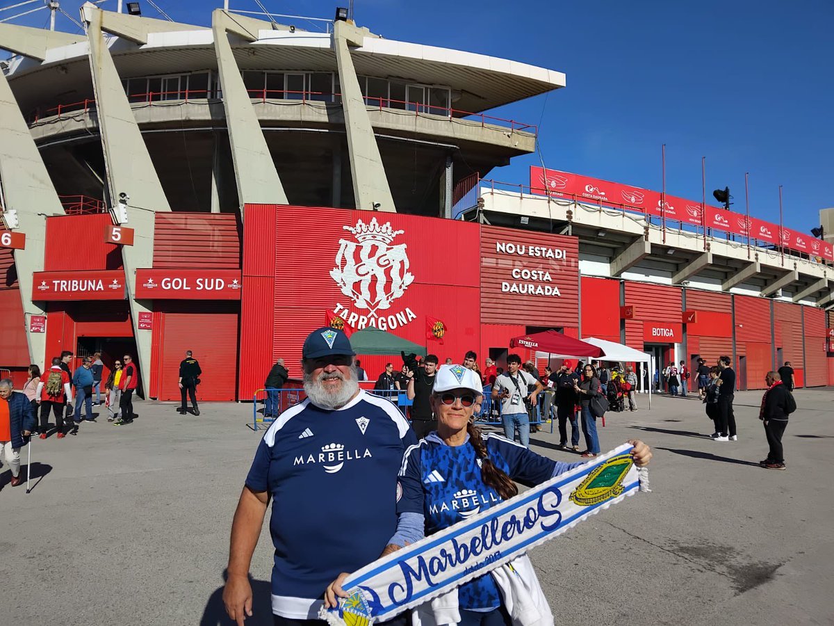 Largo el viaje, inmensa la pasión por nuestro <a href="/marbella_fc/">Marbella FC</a> . Hola <a href="/NASTICTARRAGONA/">NÀSTIC DE TARRAGONA</a>