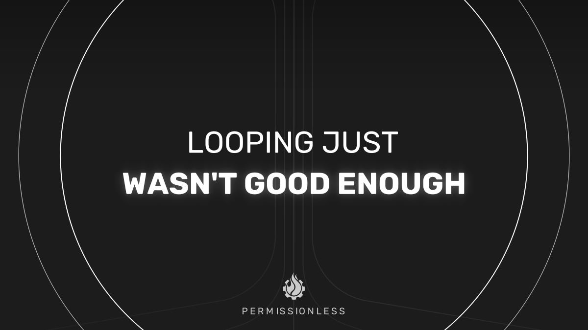 GearboxProtocol's tweet image. There&apos;s no looping on Gearbox anymore. 

Why? Because there never was. Looping is fundamentally inefficient. You borrow against your deposit, buy more of the same asset, and redeposit it repeatedly to create leverage. Every step bleeds efficiency.

◾️ Looping manually? Repeatedly…