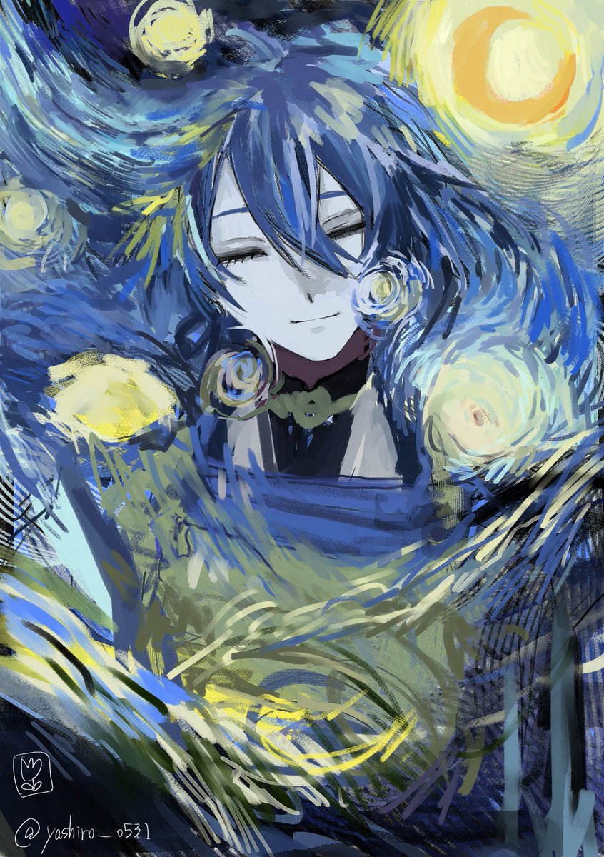 yashiro__0531's tweet image. 星降る夜に