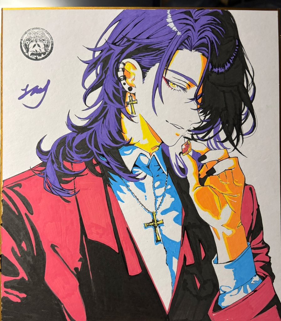 コミティアに持っていく色紙ですよろしくお願いします！