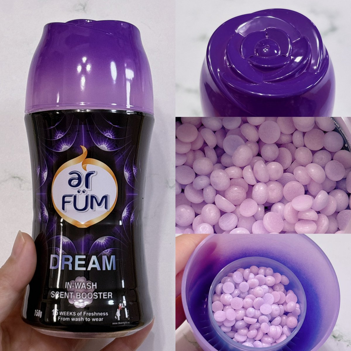 #PR #アフューム #arfum 
アフュームの高級ライン「Black Label」の香りビーズ3種を使ったよ♡
いつもの洗濯にサッと1cupプラスするだけ👍
今話題のTikTok ShopやAmazon、楽天、Qoo10などの王子製薬公式通販で3本セットがお得に購入できるみたい😳
秋冬に使いたい甘めの香り🫶
チェックしてみてね💘