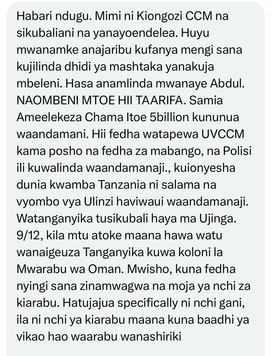 Tanzania Leaks tweet media