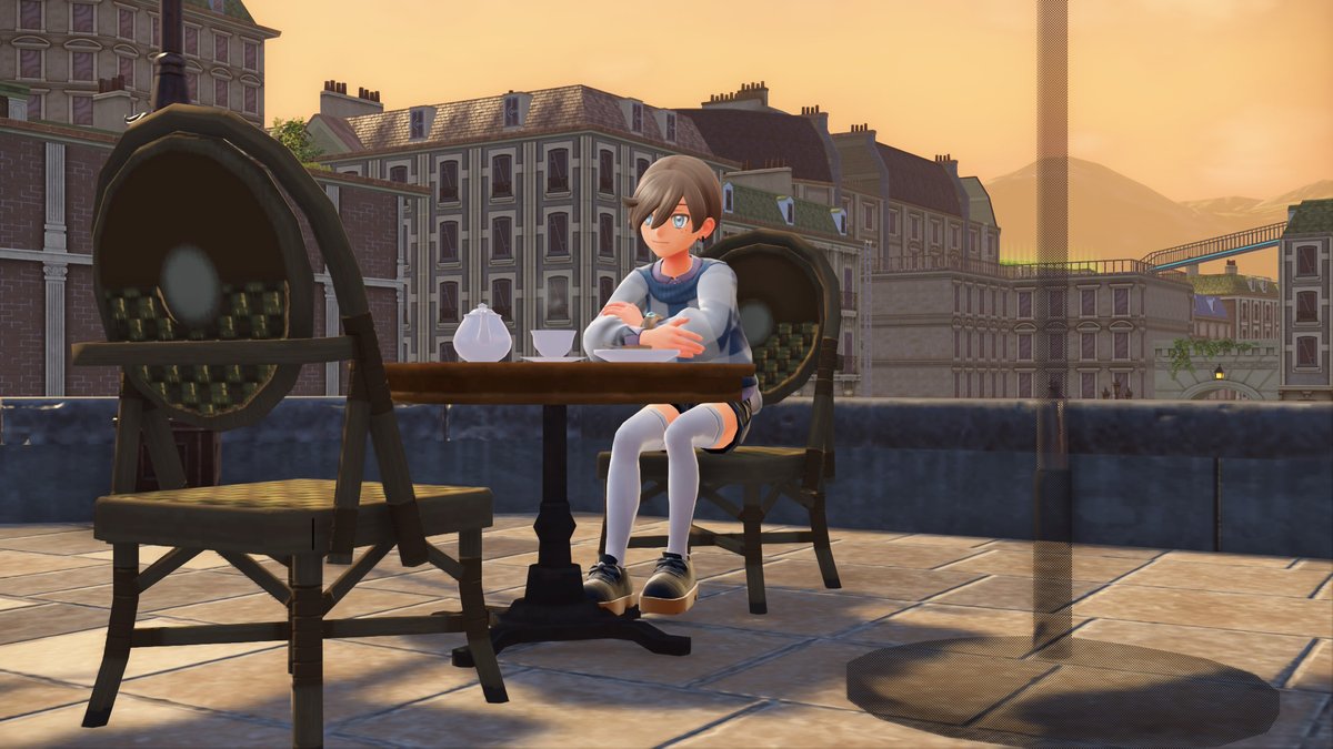 khfrees's tweet image. ポケモンZAクリアしたけど主人公(♂)がただひたすら凛々しくて可愛いだけのゲームだった😇