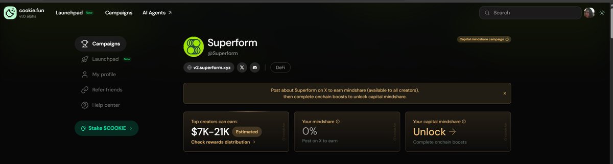 Superform is becoming one of the most compelling stablecoin focused platforms in the space, bringing saving, swapping, sending, and earning together in a single on-chain experience. It’s built for people who want the convenience of traditional finance without giving up control of