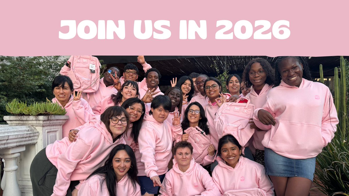 dev3pack's tweet image. Fellowship applications are now LIVE for 2026 🎉

Join our global network of women+ and student developers from 70+ countries and 400+ universities

Take part in online bootcamps, mentoring sessions, hackathons, and pop-up cities around the world 🌎

🔗 tally.so/r/31qrBQ