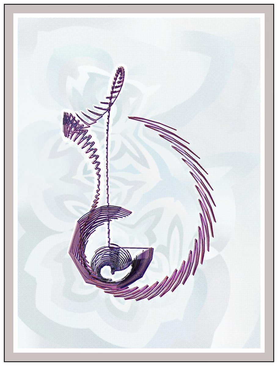 deconbatch's tweet image. 意味のない数式が描く意味のない形から意味を感じとろうとする無意味な試み。🤪
#processing #creativecoding