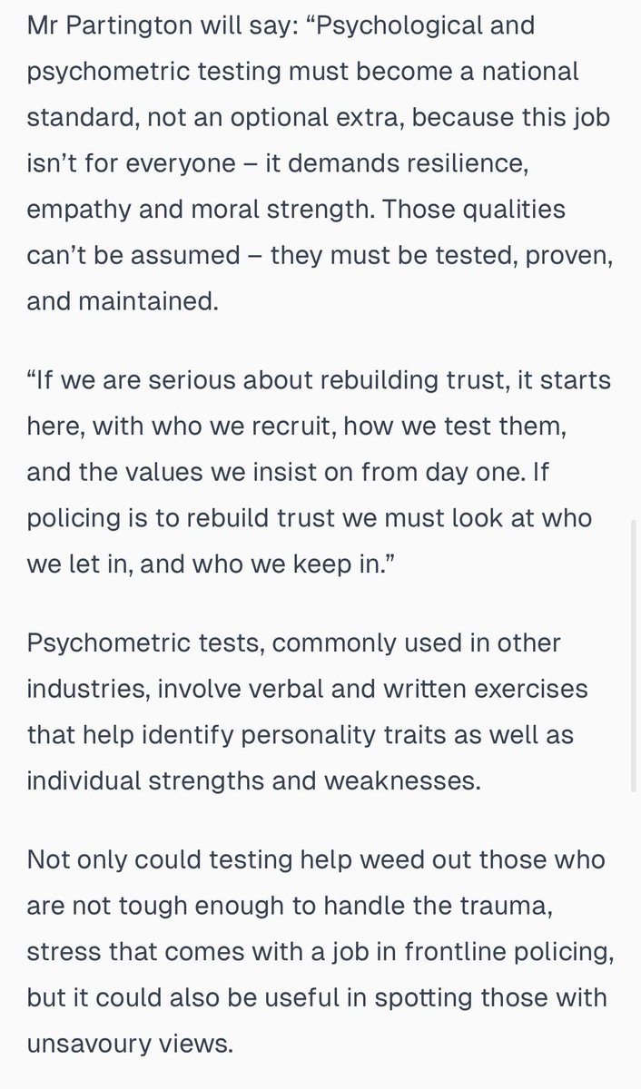 PFEW_Whistle's tweet image. PFEW, a staff association for rank and file police officers, retweeting an article with the headline ‘Weed Out Wimps…’

We can only assume it agrees with the terminology used. Utterly irresponsible and unforgivable with Nat Sec heavily quoted.