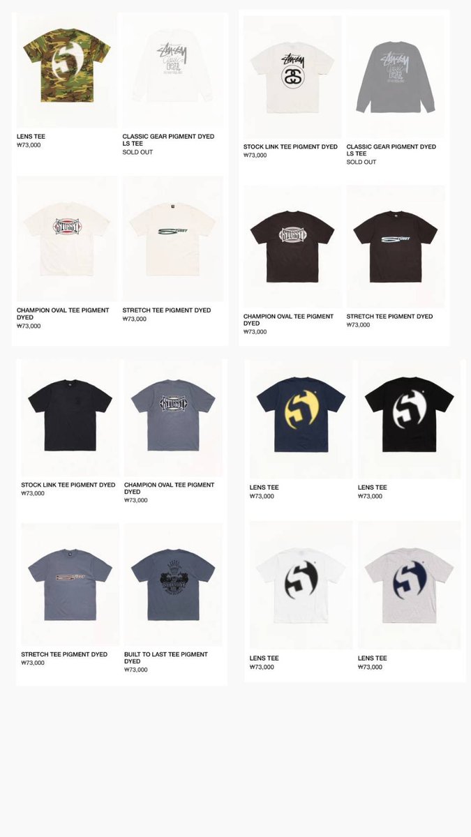 bageltaetae's tweet photo. ฝากรีค่าา 🙇‍♀️

‼️โปร  ลดราคา และ ส่งฟรี ทุกรายการ ‼️

เสื้อ Stussy (ลายอื่นๆ ที่ยังมีของนะคะ)

🛳️เรือ 1860

✈️แอร์ 1960

มัดจำ 500

#stussy #พรีเกาหลี #พรีออเดอร์ญี่ปุ่น #พรีออเดอร์อเมริกา https://t.co/sKKrVfVj7B