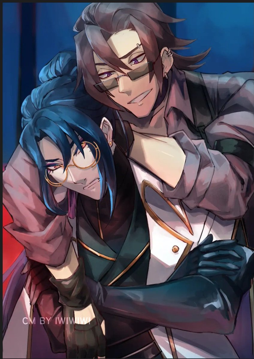 [skeb-type cm from fb]
OC x OC painty comm!!