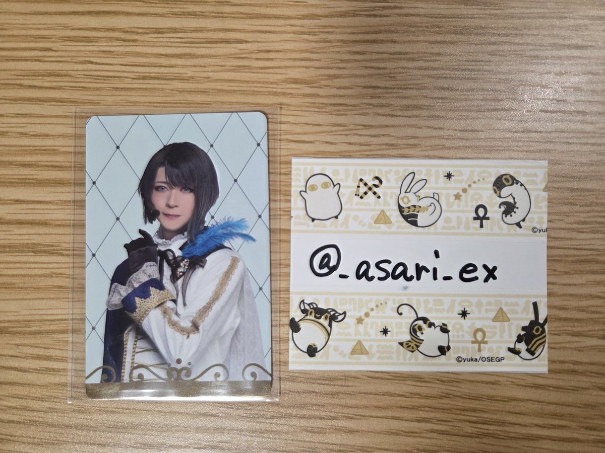 _asari_ex's tweet photo. @Sakuraba_0606 はじめまして、検索より失礼いたします。
ルル様の山姥切国広と当方の松井江の郵送交換をお願いしたく存じます。
ご検討いただけますと幸いです。
よろしくお願いいたします。
M https://t.co/79olTvL9LA