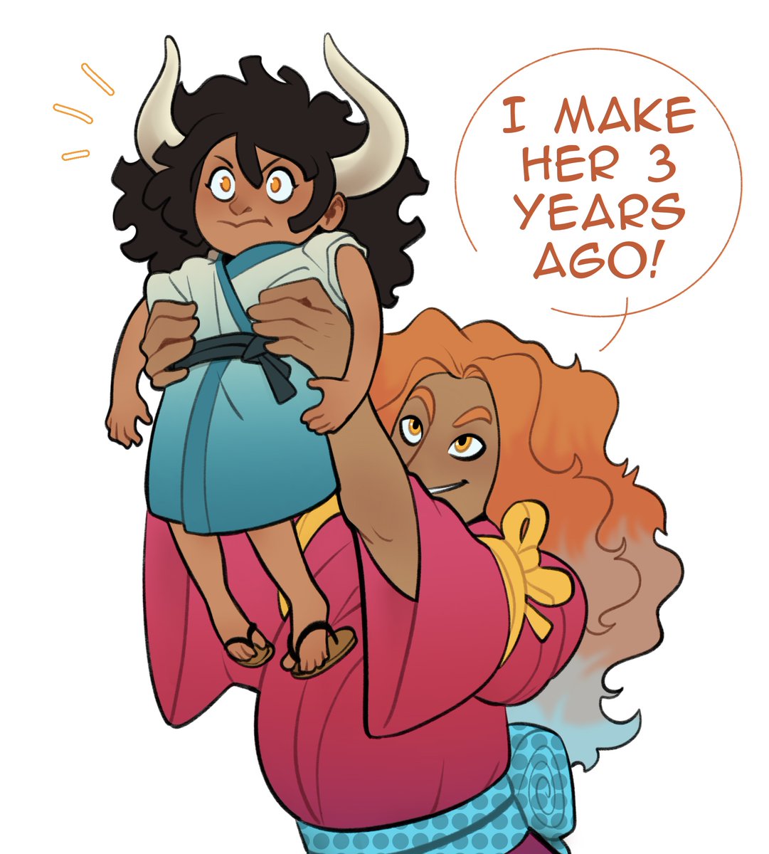 Happy birthday, my daughter 🎉🥳🎁  
I project my love for my daughter through Rua, as she is Syu's only and beloved daughter #onepieceoc