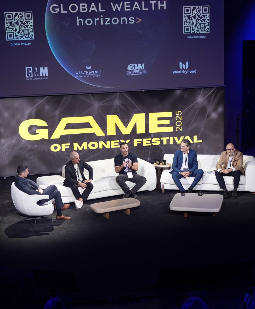 Global Wealth Horizons 2025 Edition. 
Από δύο διαφορετικούς επενδυτικούς κόσμους, σε ένα για όλους. 🚀
#GOMF25 #GWH25 
<a href="/globalwealther/">Global Wealth</a> 
<a href="/wealthyhood_/">Wealthyhood</a> 
<a href="/ALEXVANDOROS/">ALEXIOS VANDOROS</a> <a href="/alexandros_chr/">Alexandros Christodoulakis</a> <a href="/IliasGeorgoule3/">Ilias Georgouleas</a> <a href="/lefkontos/">Lefteris Kontos</a>