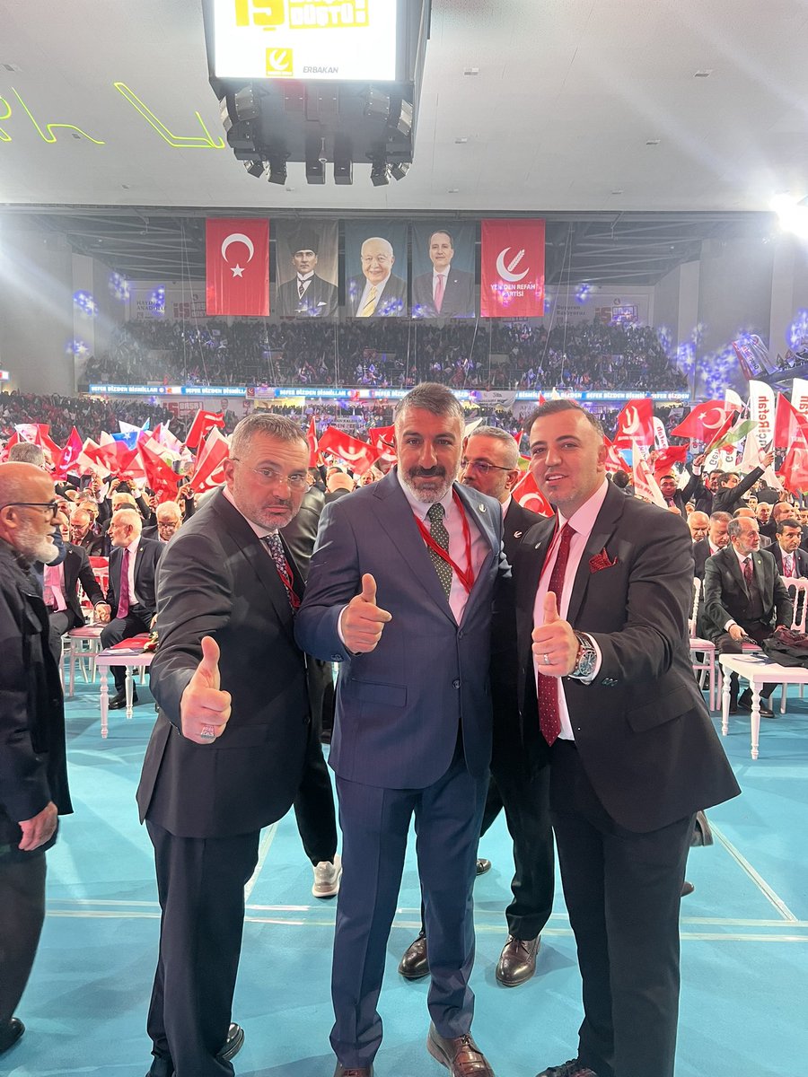 İş Başa Düştü 3.olağan büyük kongre #YenidenRefahPartisi #hilalinemrinde