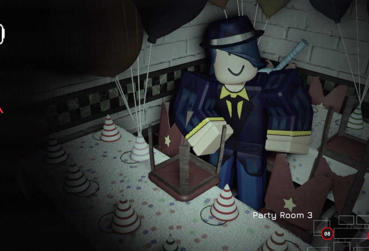 he gets a little quirky at night..