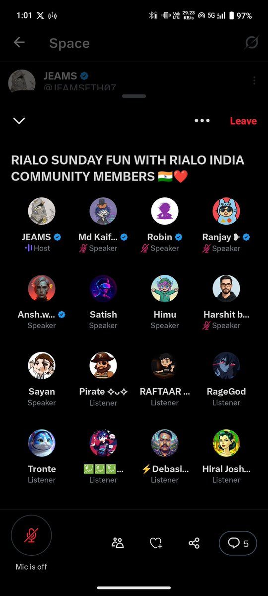 0xZenitsuWeb3's tweet image. If u wanna understand why @RialoHQ is built different…

Join the Space RN 🫡 
We r live