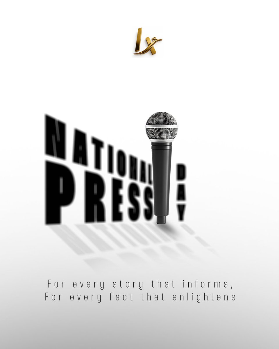 4pr_media's tweet photo. On #NationalPressDay, heartfelt salutations to every journalist and media professional who stands guard over truth, transparency, and public trust.

Your courage to question, your resolve to report with integrity, and your tireless pursuit of facts empower citizens. https://t.co/q21mujNPIb