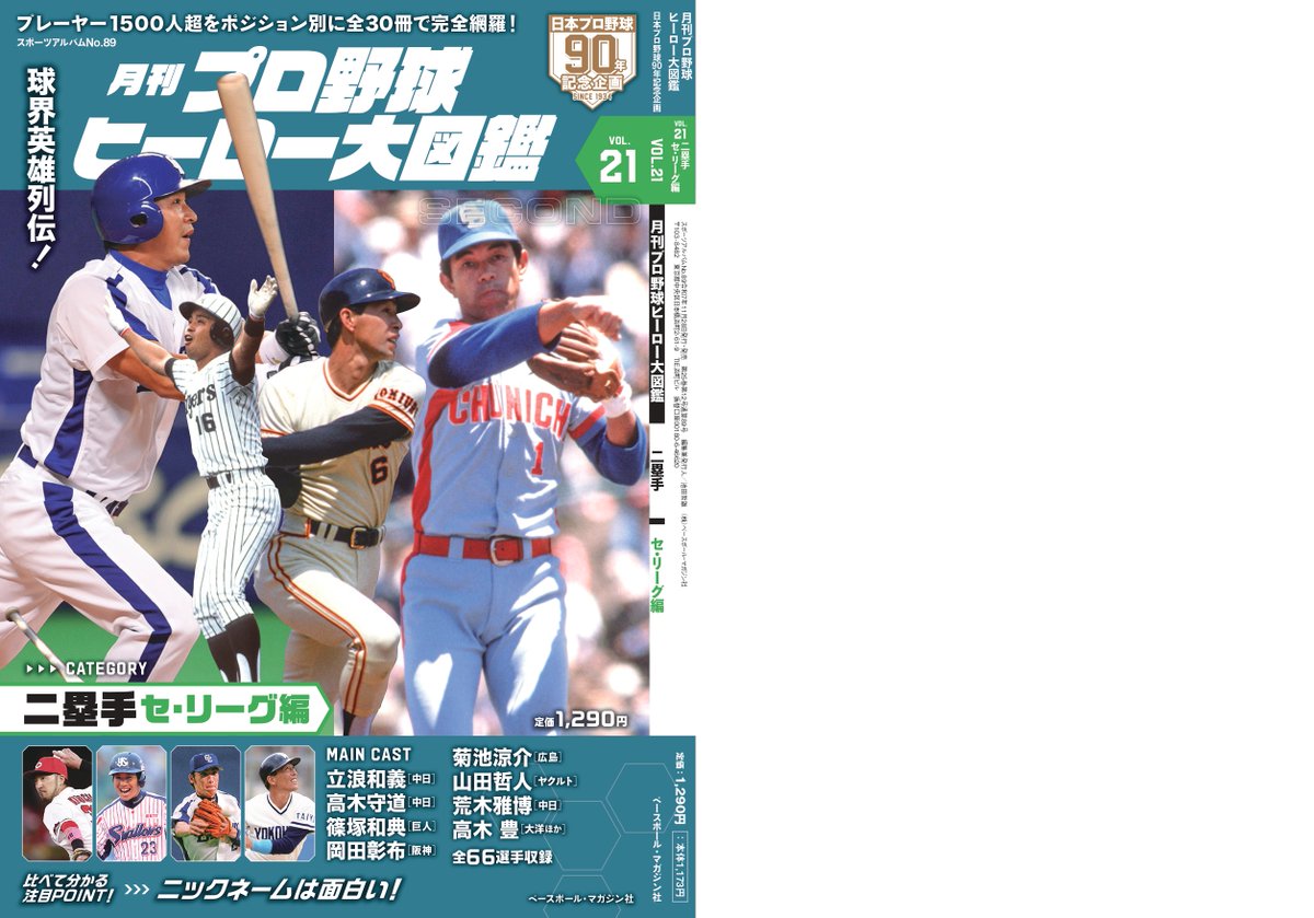 月刊プロ野球ヒーロー大図鑑21号、校正作業終了。最後の最後まで間違い