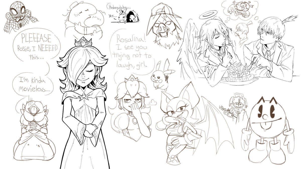 Late-night sketches with <a href="/R8yM1x/">PotatoBoi🥔</a> 😛