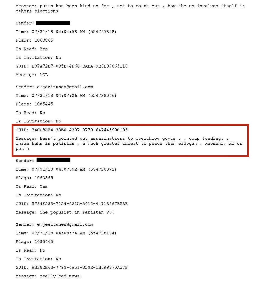 Abdulla_Alamadi's tweet image. Imran Khan is a greater threat to &quot;peace&quot; than Erdogan, Xi, Khomeini &amp;amp; Putin!! 

This quote is from one of Epstein&apos;s leaked emails, which proves that Imran&apos;s removal was orchestrated by foreign powers !! 
You need to investigate who feared Imran Khan&apos;s continued rule in Pakistan…