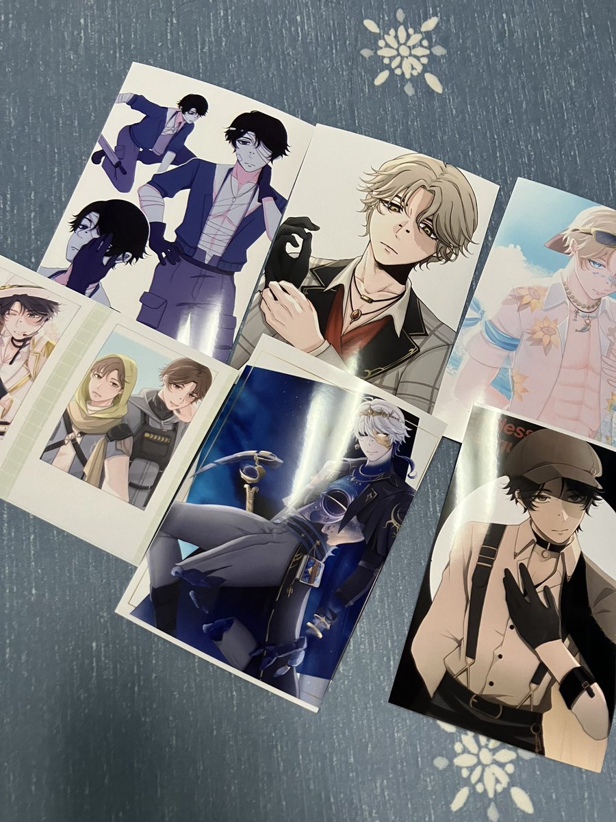 ふはいさんのネップリ…してきちゃった…🥰🥰🥰みんな顔が良くって嬉しい、手元に置けるの幸せすぎる😭