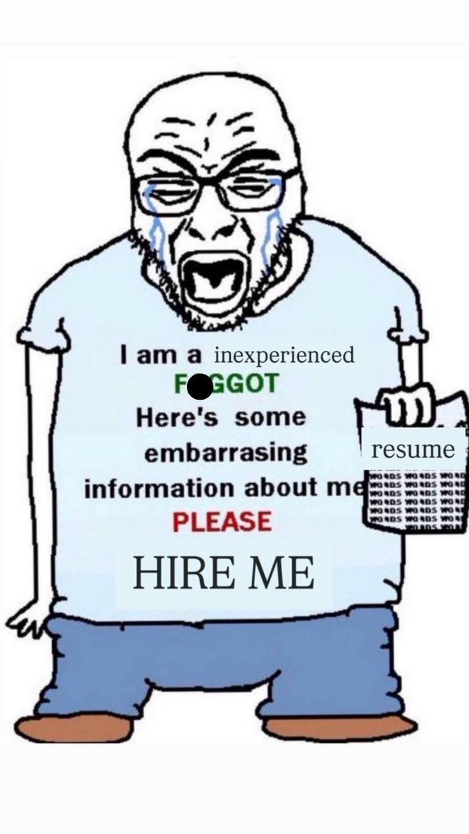 neet_sol's tweet photo. How it feels to apply for a job as a young person: https://t.co/AaUitYV8xx