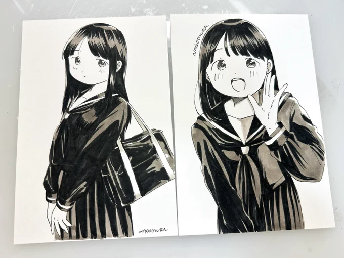 はがきサイズの原画❣️④

コミティア154にて販売! 
