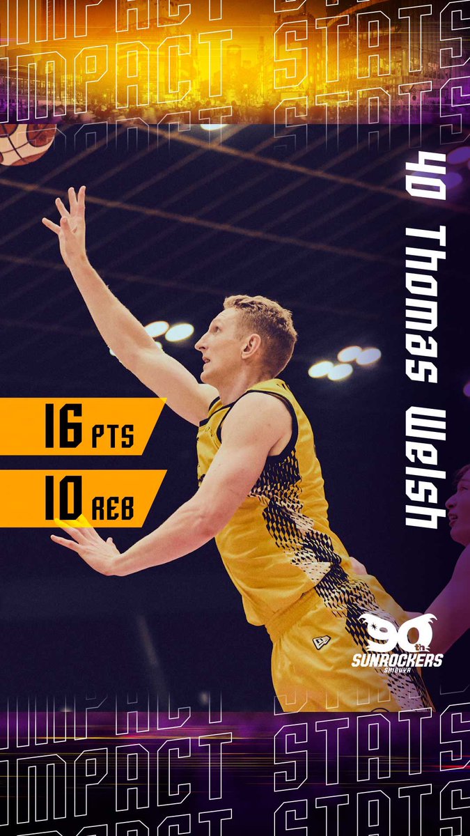 2025.11.16 vs 佐賀バルーナーズ

🏆　トーマス・ウェルシュ　🏆

🔥 Double double 🔥

16 Points
10 Rebound

#サンロッカーズ渋谷 #Ｂリーグ
<a href="/tomwelsh40/">Thomas Welsh</a>