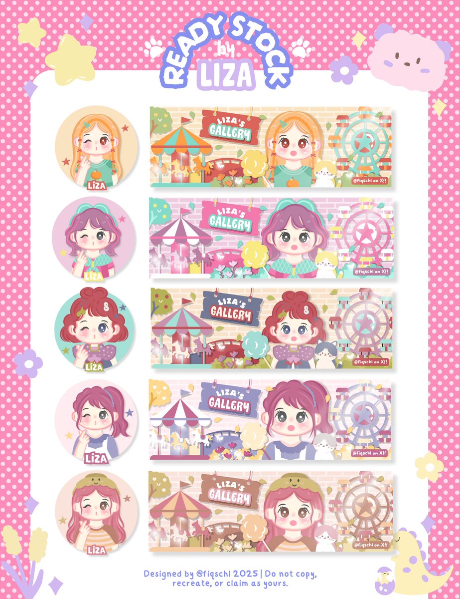 MYSTELN's tweet image. ✨️ RT or any interactions are appreciated! 💌

HELLO!!🤗
Kali ini LIZA bawa beberapa layout gemass yang bisa ditake sekarang😘 pls hit my whatsapp on my bio if u're interested😙🫶🏻

🎀 RETEXT✅️
🎀 RECOLOR✅️
🎀 RESIZE ✅️
Info lengkap cek alt!!
#zonauang