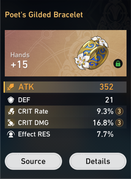 Lord_Entro's tweet photo. This is what I got on each relic. 

Hoyo, please have this event come back often. https://t.co/OMna1xpZBl