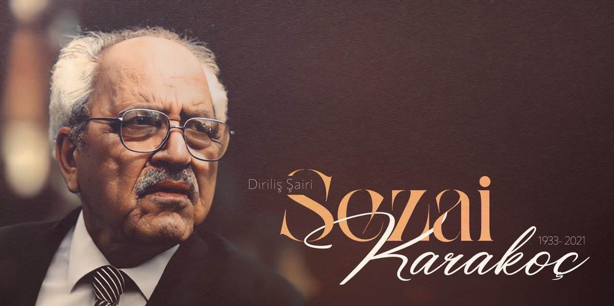 Büyük mütefekkir, şair, dava ve gönül insanı Üstat Sezai Karakoç’u vefatının 4. yıl dönümünde rahmetle ve hasretle yâd ediyorum.

Eserleriyle gönüllere kök salan “Diriliş Şairi” Karakoç, medeniyetimizin derin hafızasını çağın karmaşasına rağmen diri tutmayı başardı. Miras