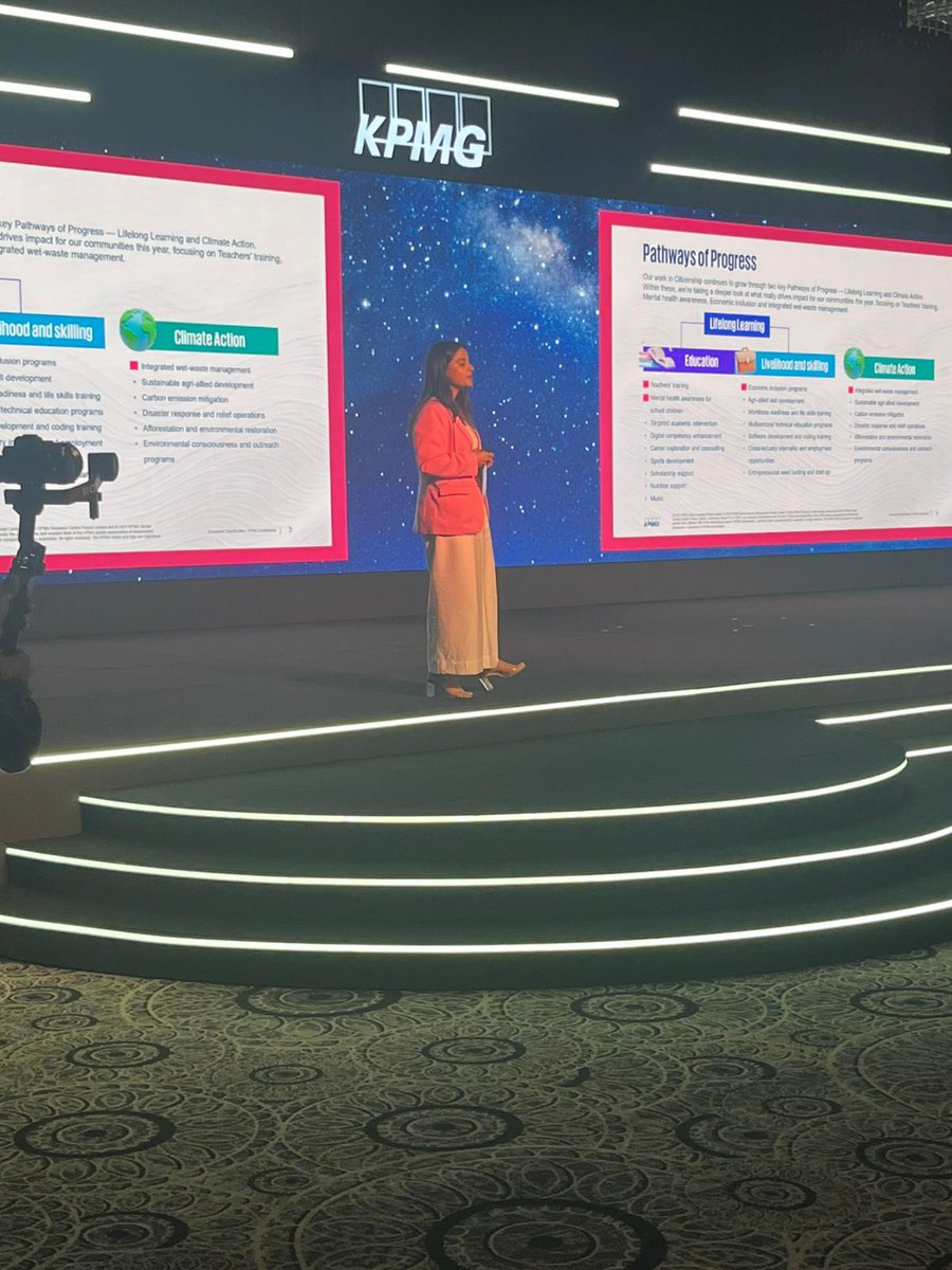 IPDevgun's tweet image. Honoured to represent my team at a KPMG leadership event, where I had the opportunity to present the work we’re driving through our CSR initiatives.
I shared how our people, along with our committed NGO partners, are creating measurable and meaningful impact across communities.